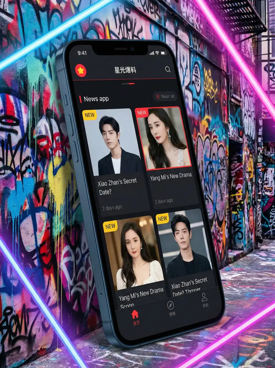 一起草平台 APP界面展示 - 掌上吃瓜神器